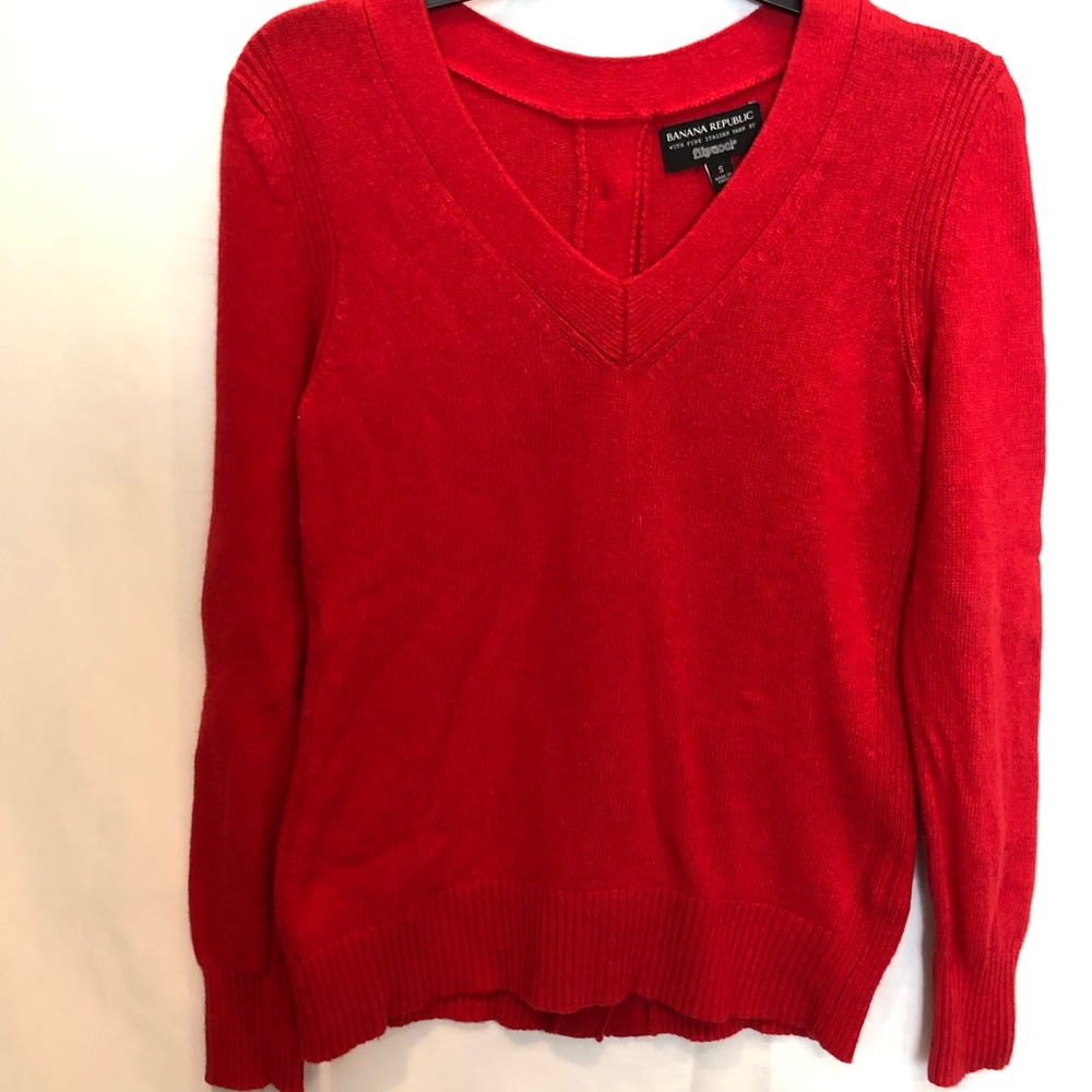 Banana Republic By Filpucci Button Back Sweater